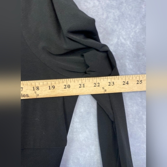 Lane Bryant 3/4 Sleeve Jumpsuit Womens  maxi Wide Leg Women’s Size 18/20 in Blac - Picture 14 of 14